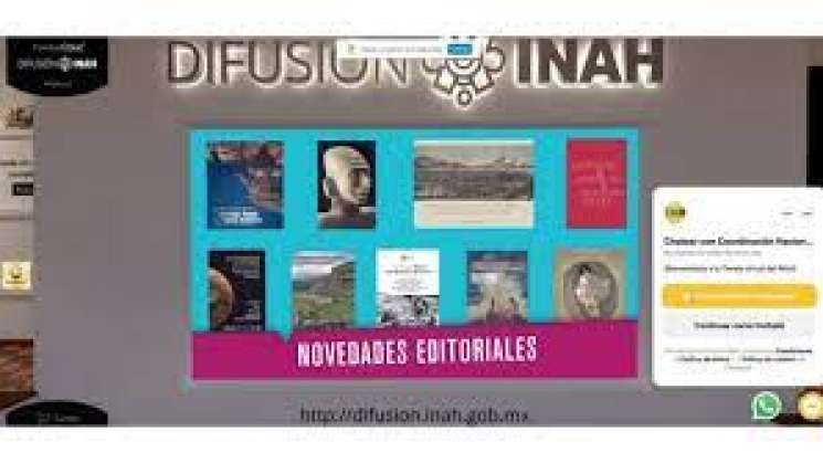  INAH abre su tienda virtual con libros, revistas y cerámica