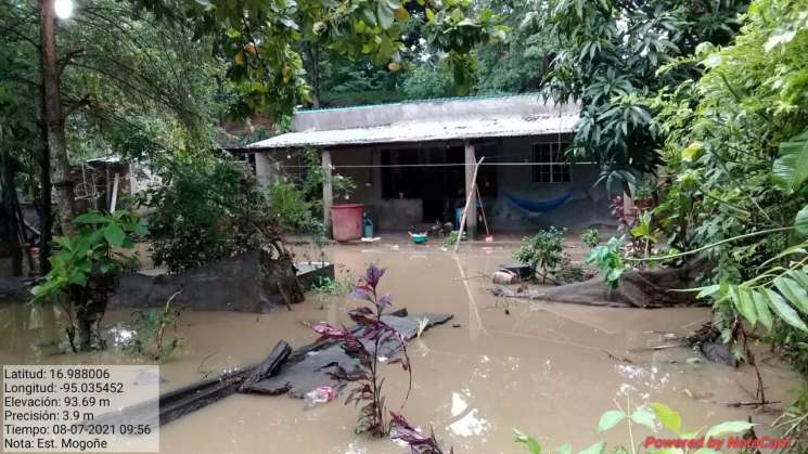 CEPCO monitorea San Juan Guichicovi por intensas lluvias 