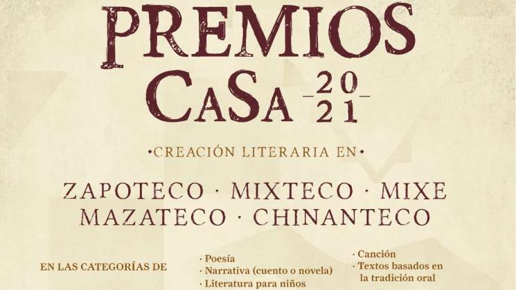 Emiten convocatorias de los Premios CaSa 2021 