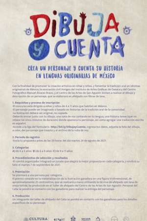 Convocatoria Concurso infantil  Dibuja y Cuenta 