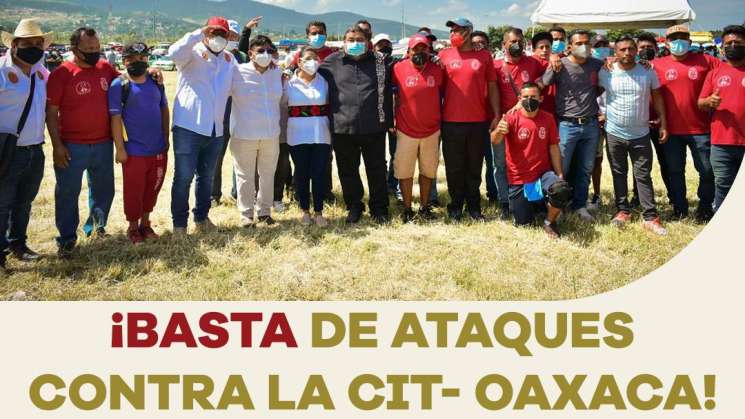 Condena Comuna agresiones contra integrantes de la CIT en Oaxaca 