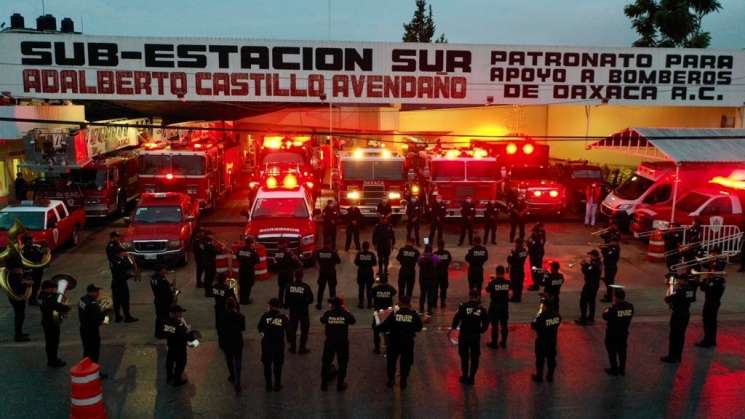 Conmemora Heroico Cuerpo de Bomberos de Oaxaca 67 años 