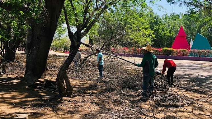 Disfrutan deportistas instalaciones adecuadas en El Tequio  