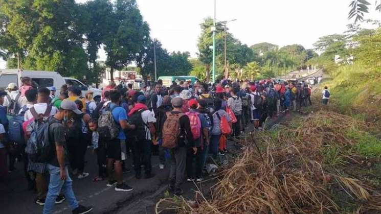 Disuelven Guardia Nacional e INM cuarta caravana migrante