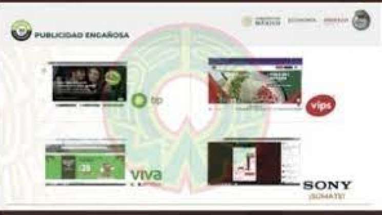 Profeco exhibe a cuatro empresas por publicidad engañosa