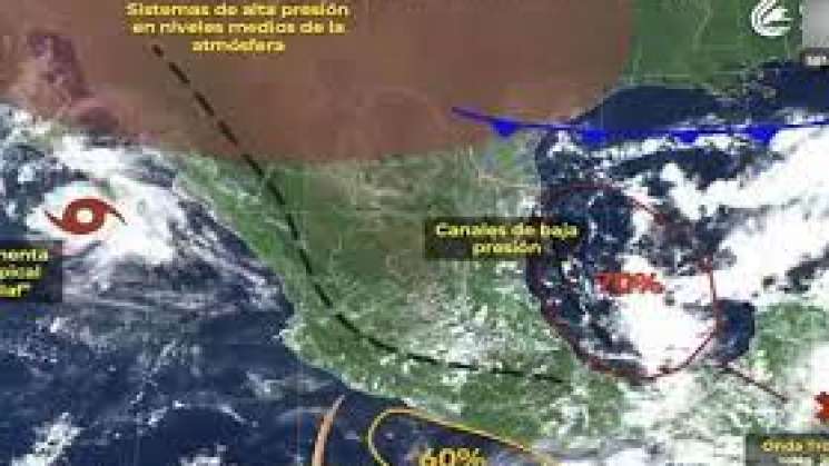 Se vigila desplazamiento de zona de baja presión y Onda Tropical