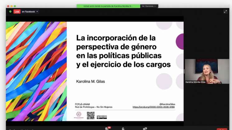 Presenta SMO conferencia sobre  perspectiva de género