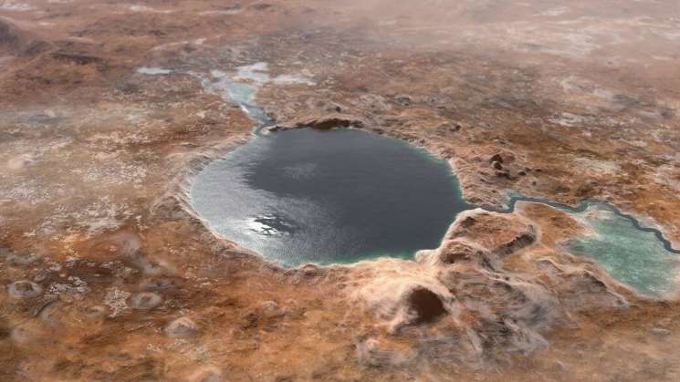 NASA confirma: Jezero de Marte era un lago con agua líquida