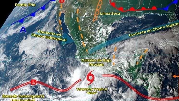 CEPCO emite recomendaciones por Tormenta Tropical Rick 