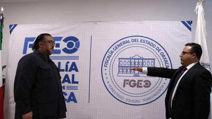 Designan nuevo Vicefiscal General Zona Centro de la FGEO  