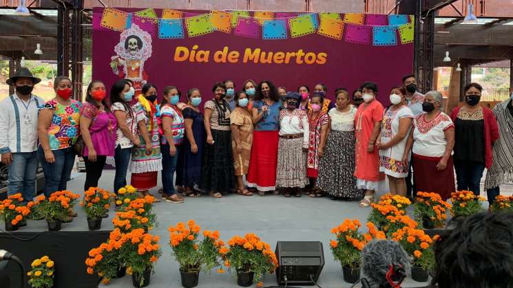 Inicia expo artesanal y gastronómica Oaxaca, identidad y orgullo