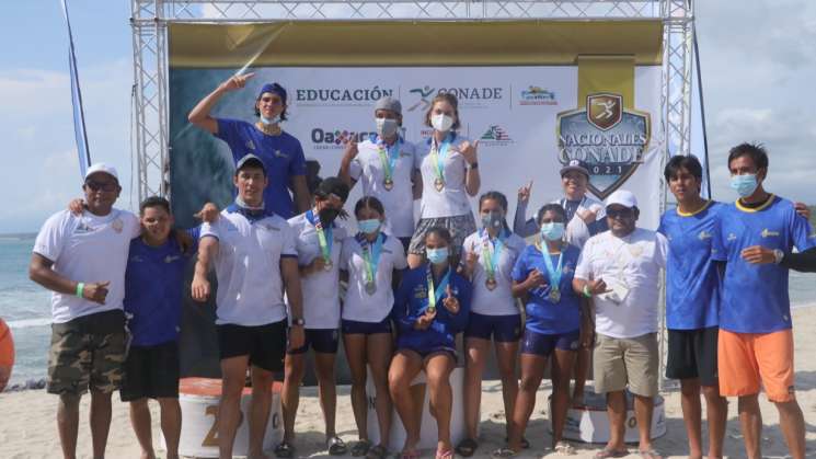 Oaxaca sumó una medalla mas en Juegos Nacionales de surfing    