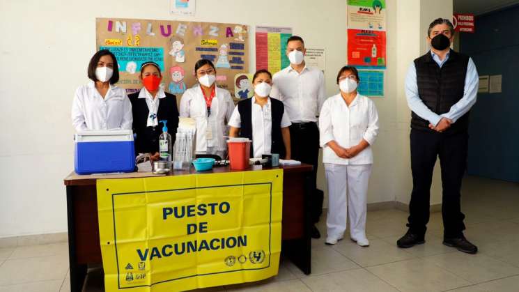 Inicia “Campaña de vacunación contra la influenza” en Oaxaca