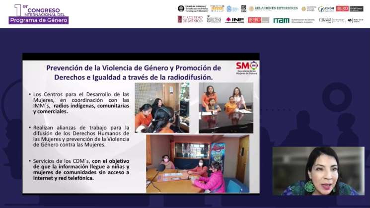 SMO en Congreso Internacional del Programa de Género  