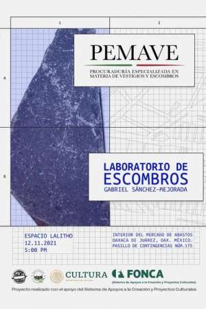 “Laboratorio de escombros” exposició de  Gabriel Sánchez Mejorada