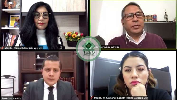 TEEO reencauza denuncia de violencia política al Congreso del Est