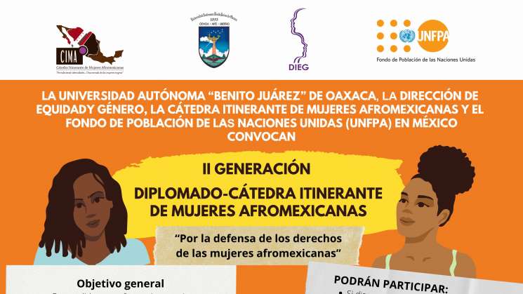 Lanzan Diplomado Cátedra Itinerante de Mujeres Afromexicanas     