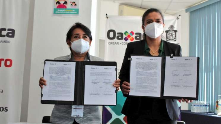 Firma IEEA y Registro Civil de Oaxaca convenio de colaboración  