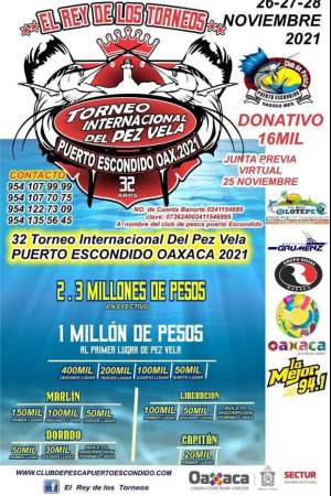 Torneo internacional de Pez Vela