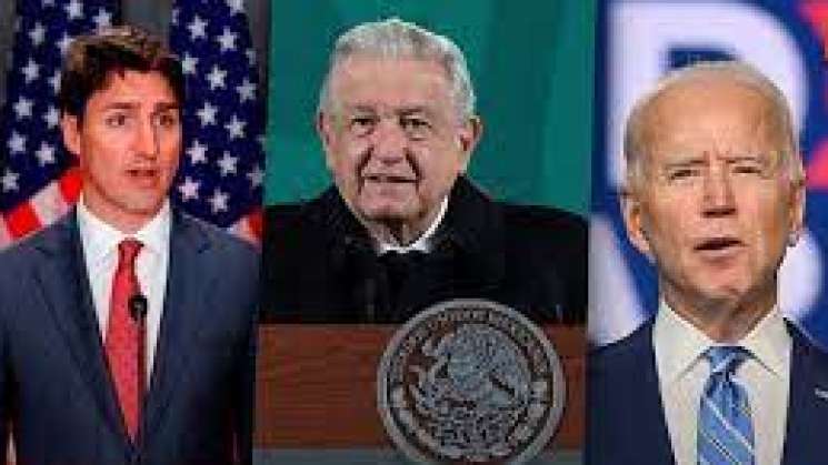 Colaborarán AMLO, Biden y Trudeau para 