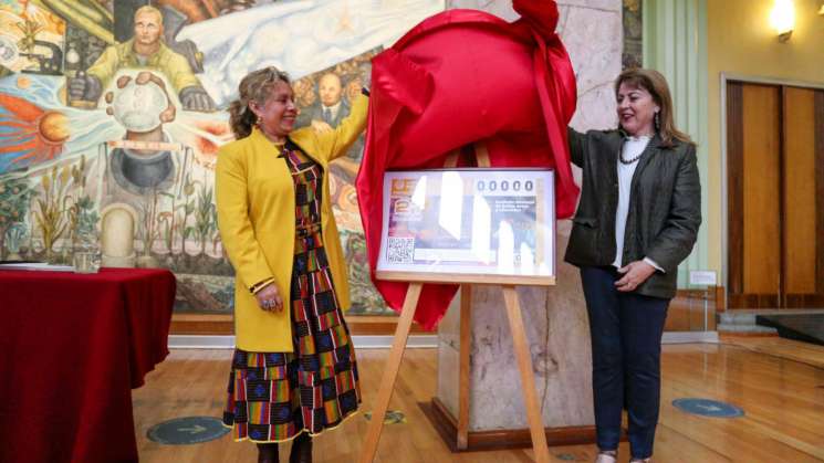 Con billete de la Lotería Nacional, INBAL celebra 75 aniversario