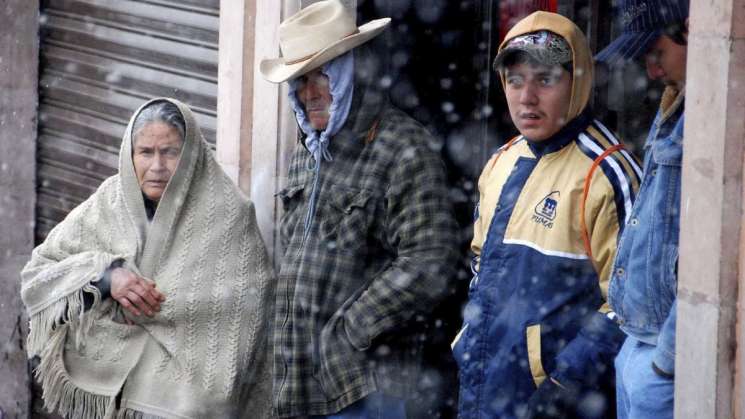 Frio en zonas altas de la Sierra Sur, Sierra Norte y Mixteca