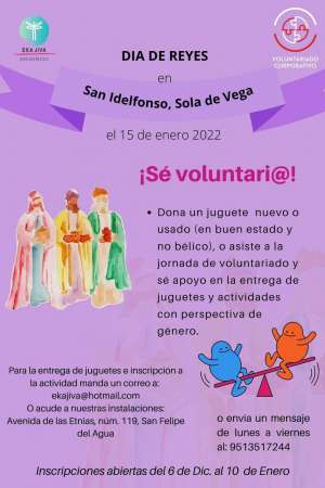 Dia de reyes en San Idelfonso en Sola de Vega