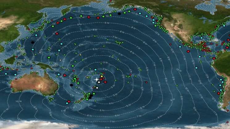 Tras erupción de volcán Hunga-Tonga, Tsunami afecta paises