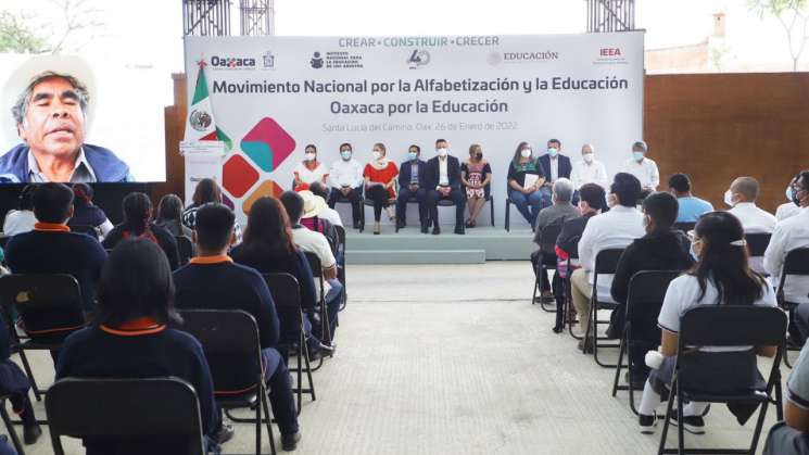 Inicia Movimiento Nacional por la Alfabetización y Educación 