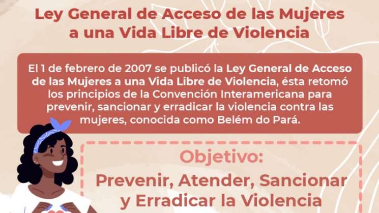 Llama SMO conocer Ley de Acceso de Mujeres a vida sin violencia