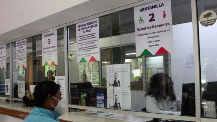 Tras covid, suspenden servicio en Registro Civil 