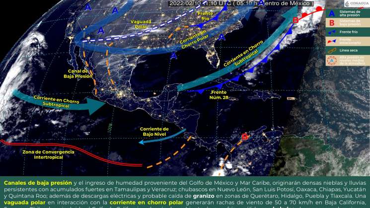 Habrán nublados en regiones altas y caluroso en costa de Oaxaca