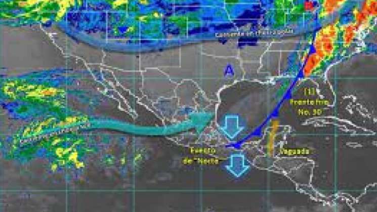 Frente frio 30 trae viento, lluvia y temperaturas bajas :CEPCO