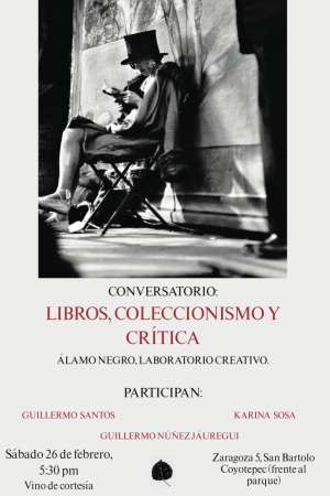 Conversatorio libros, coleccionismo y critica 