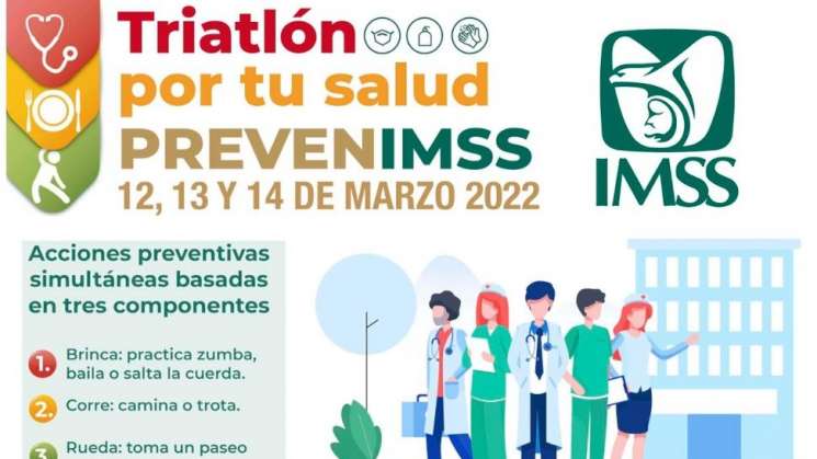 IMSS Realizará  primer Triatlón PrevenIMSS