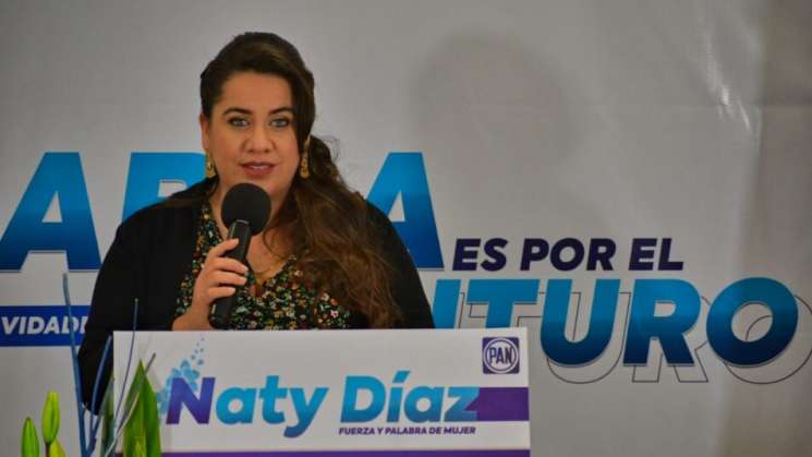 Naty Díaz fue registrada como la candidata del PAN en Oaxaca  