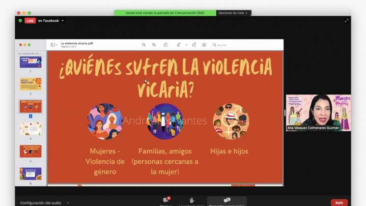 Llama la SMO a combatir la violencia vicaria  