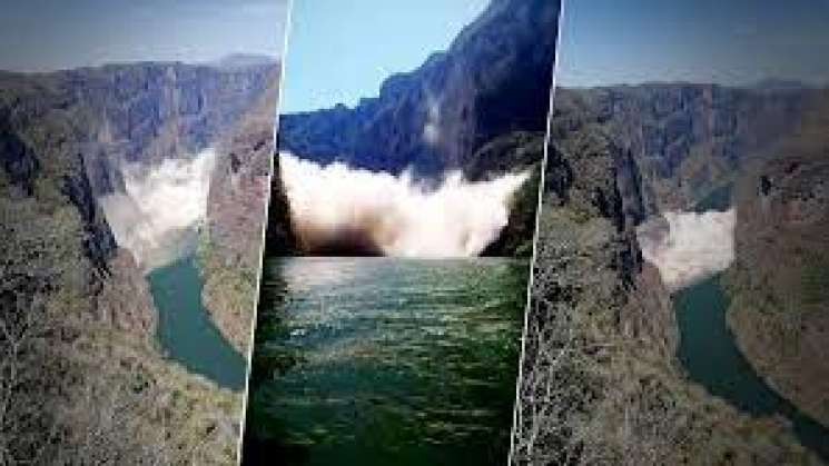 Por derrumbe, cierran Cañón del Sumidero en Chiapas 