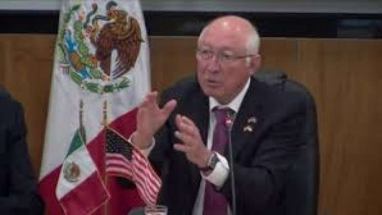 Apoyar México a Rusia nunca puede pasar: Embajador Ken Salazar