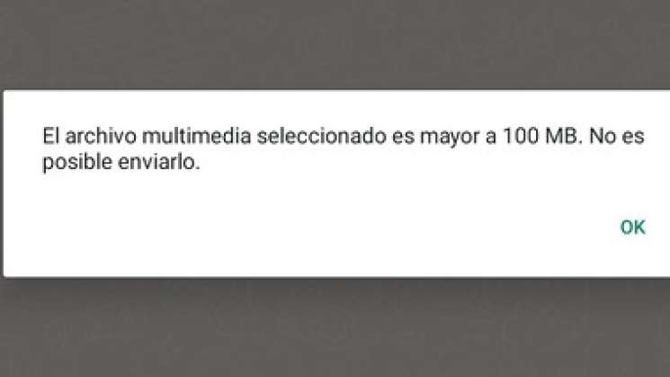 WhatsApp prueba el envío de archivos de hasta 2 GB