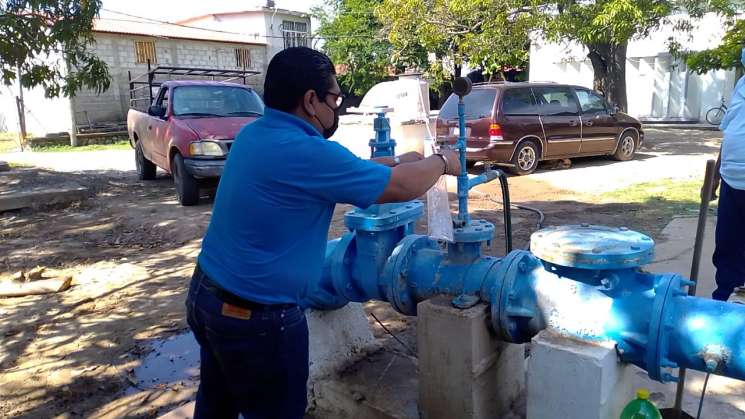 Supervisa SAPAO uso responsable de agua potable en estiaje