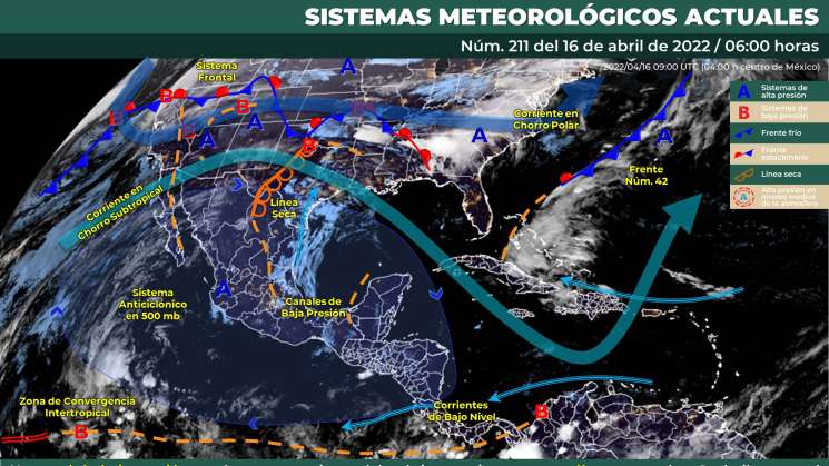 Lluvias aisladas en Oaxaca, clima caluroso en la Costa