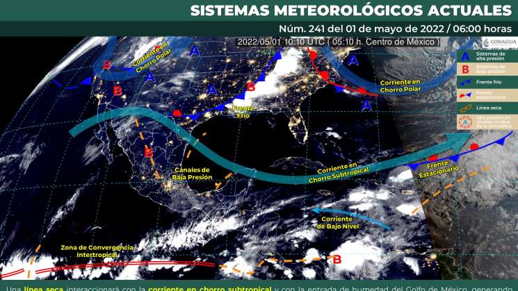 Inestabilidad  provoca lluvias  en zonas de Oaxaca