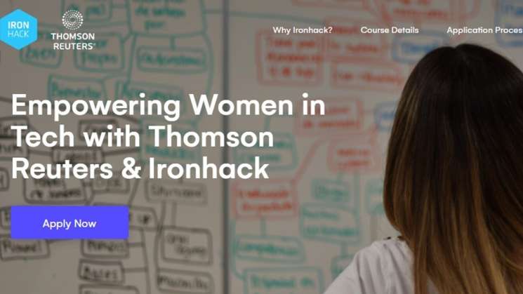 Thomson Reuters y Ironhack becará a mujeres mexicanas con 1 MDP