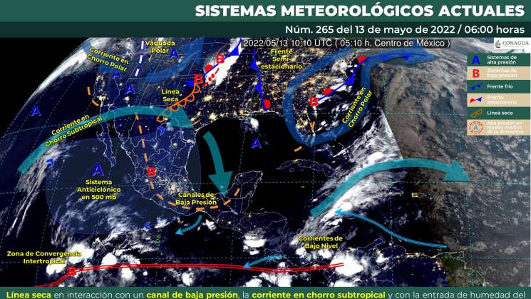 Nublados y frio en zonas altas, caluroso en costas de Oaxaca