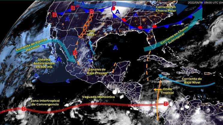 Informa CEPCO sobre primera onda tropical en el sureste 