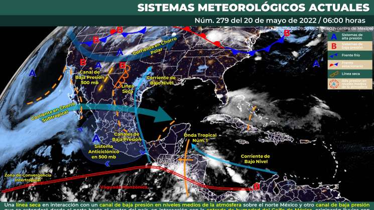 Nublados sin lluvia, caluroso en mayor parte de Oaxaca