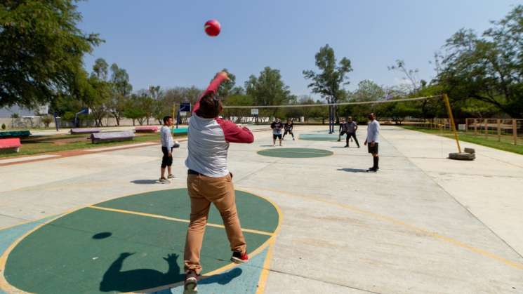 Unidad Deportiva El Tequio, lugar para ejercicio y la convivencia