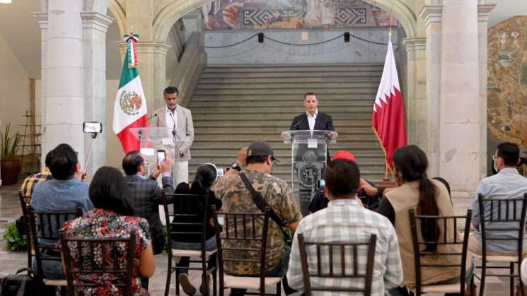 Qatar y Oaxaca estrechan lazos de amistad