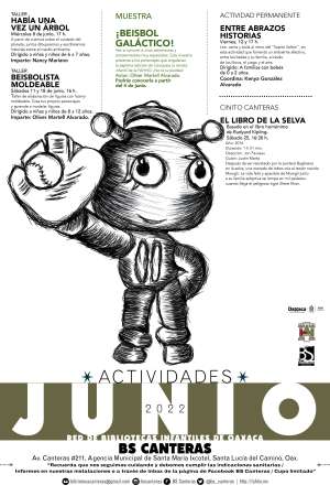  Biblioteca BS Canteras actividades en el mes de Junio